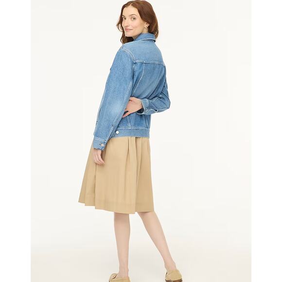 NWOT J.Crew Relaxed Denim Jacket Size XL - Picture 2 of 8